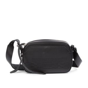 All Saints Black Cooper Camera Bag